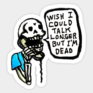 DEAD RINGER Sticker